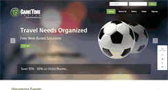 Desktop Screenshot of gametimetravel.com